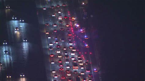 Driver killed in 405 Freeway crash; traffic snarled for tens of thousands